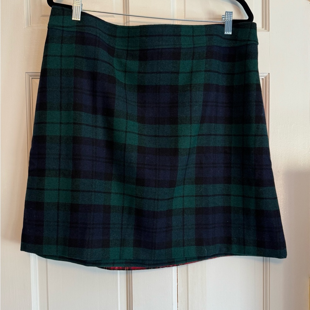 J Crew Factory wool short skirt NWT